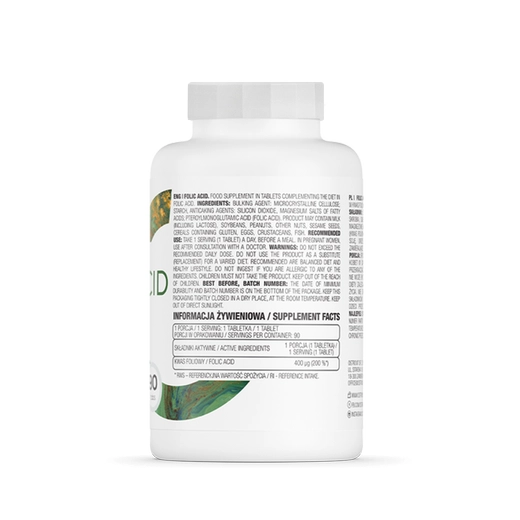 FOLIC ACID 90tabs