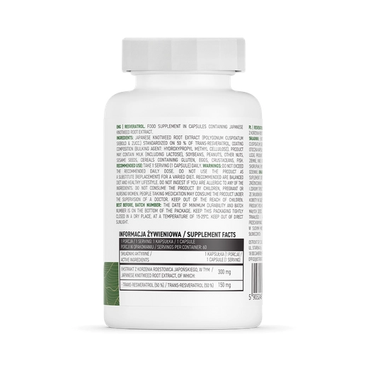 RESVERATROL VEGE 60caps