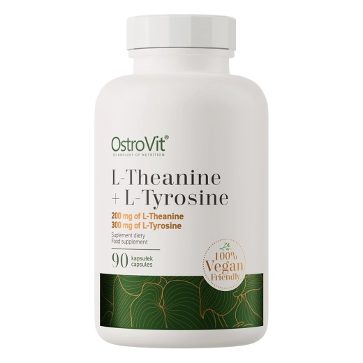 L-THEANINE + L-TYROSINE VEGE 90caps