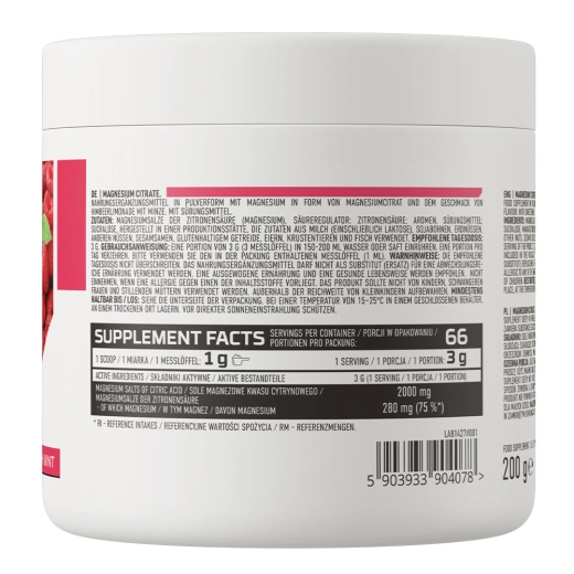 MAGNESIUM CITRATE 200g