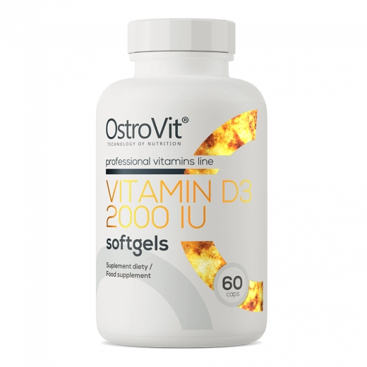 VITAMIN D3 2000IU 60softgels