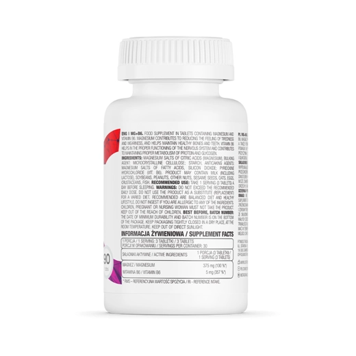 MG + B6 90tabs